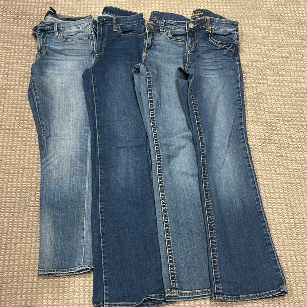 Bundle of Jeans Lot of 4 - Various Name Brands